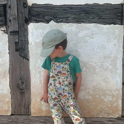 Dinoland Edith Dungarees - long - Sunshine and Raebows