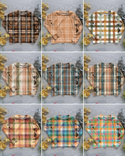 Load image into Gallery viewer, Plaids/tartans Declan tee - Sunshine and Raebows
