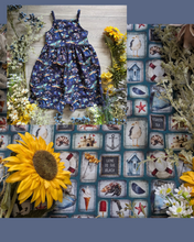 Load image into Gallery viewer, Beach days The Nancy playsuit - Sunshine and Raebows
