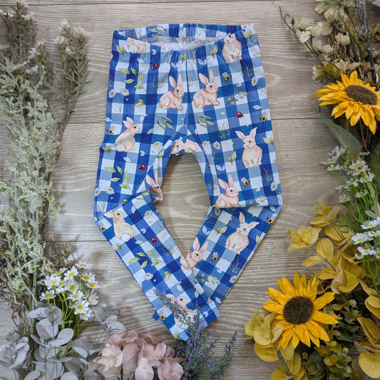 O' little bunny Ellie leggings (elasticated) - Sunshine and Raebows