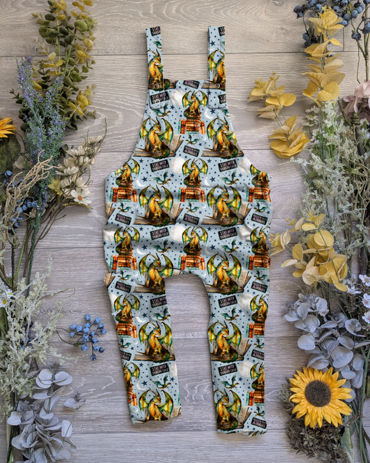 Raised by books Edith Dungarees - long