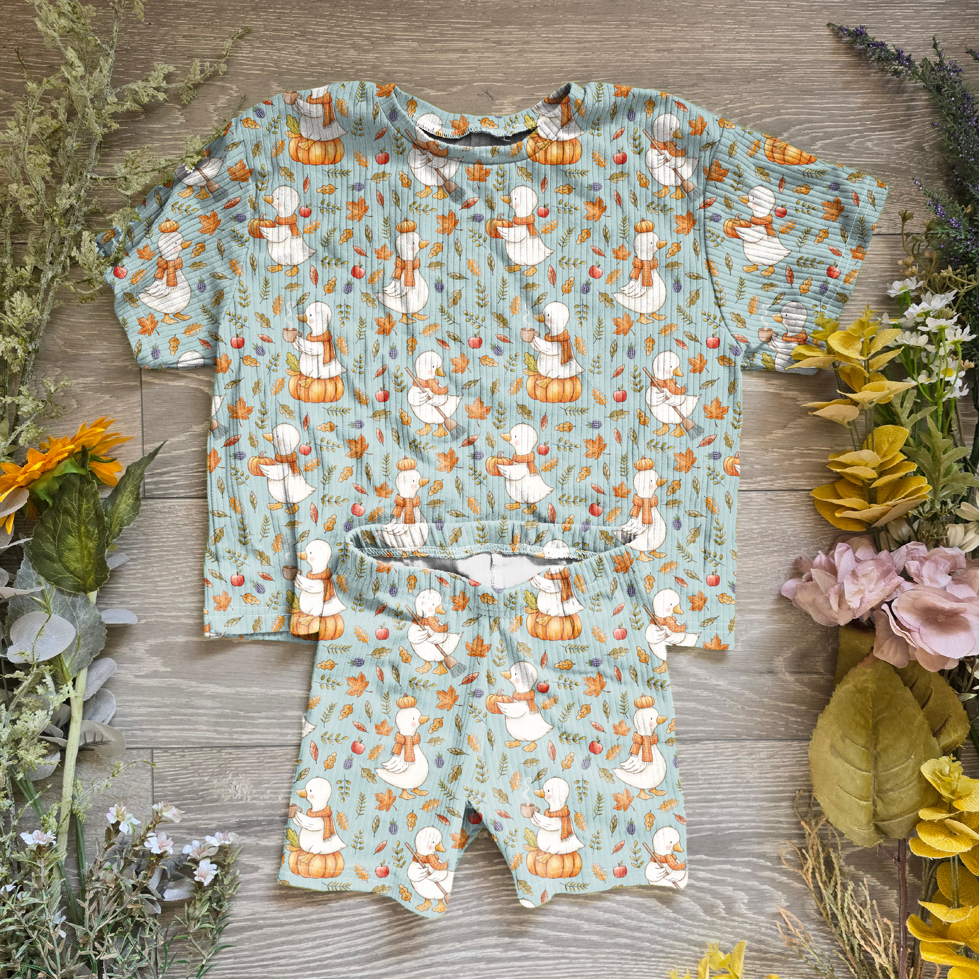Autumn Oversized Ozzie tee - Sunshine and Raebows