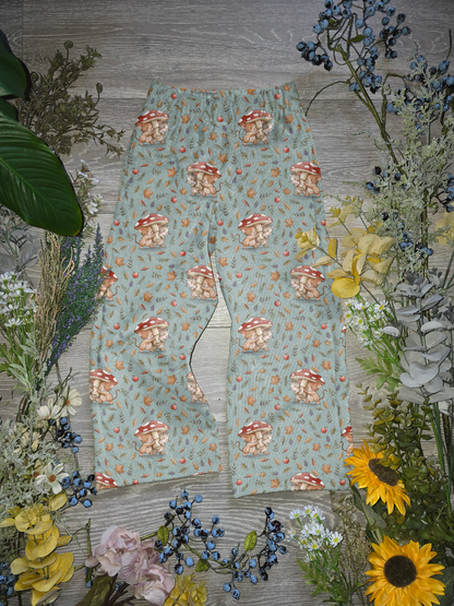 Autumn blue Audrey trouser. - Sunshine and Raebows