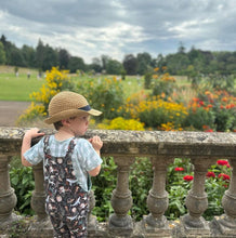 Load image into Gallery viewer, Sea tales (tails) Edith Dungarees - long - Sunshine and Raebows
