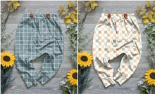 Load image into Gallery viewer, Checks and ginghams Spencer Trousers - Sunshine and Raebows
