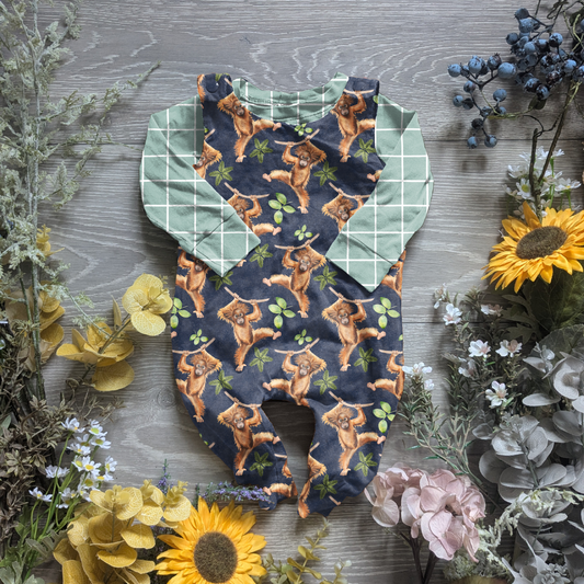 King of the swingers charlie romper - Sunshine and Raebows