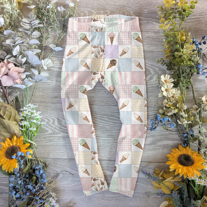 Sweet treat Ellie leggings (elasticated) - Sunshine and Raebows