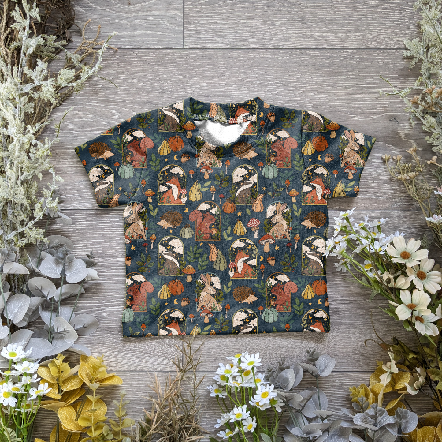 Autumn Declan tee (long and short) - Sunshine and Raebows