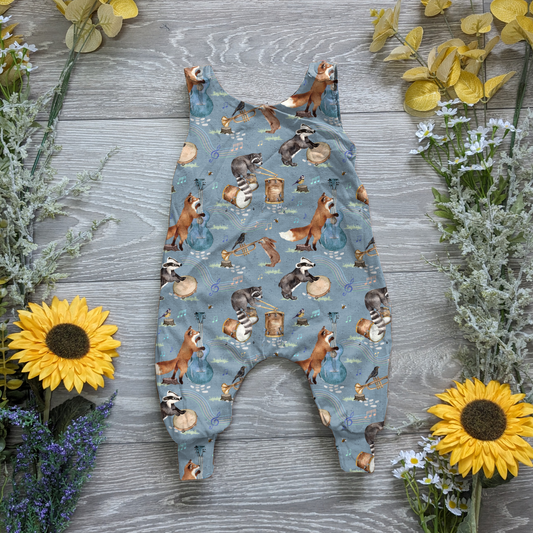 Music of the wild charlie romper - Sunshine and Raebows