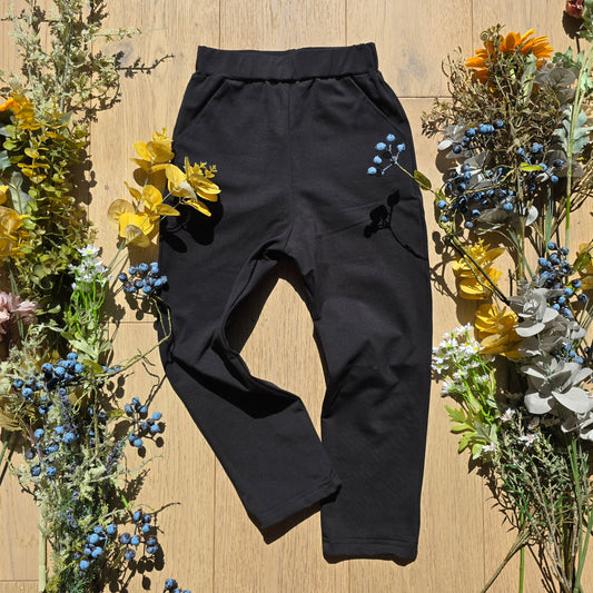 Vintage pants with band waist - plain jersey only.