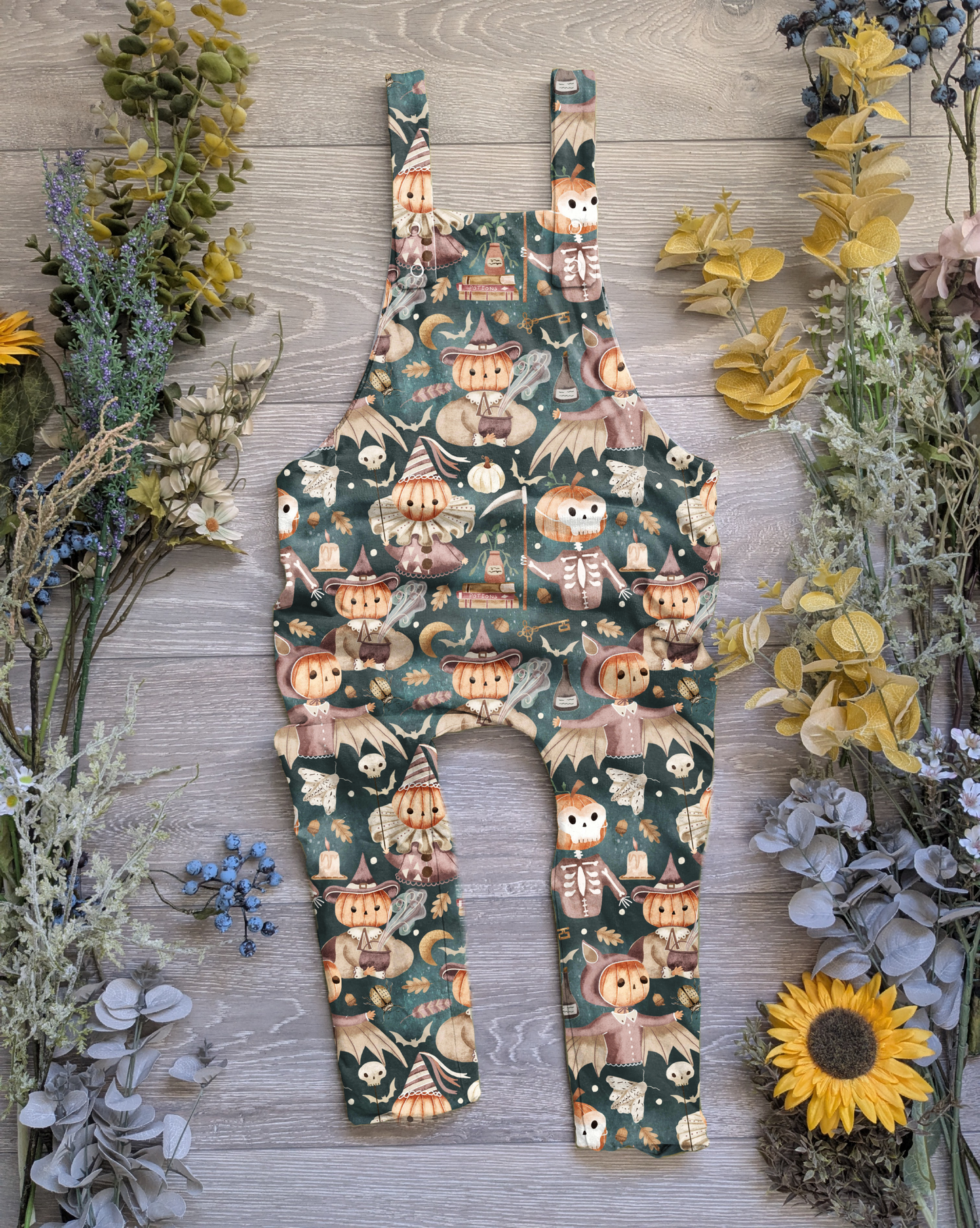 Pumpkin patch Edith Dungarees - long