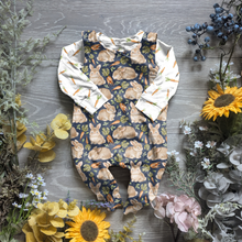 Load image into Gallery viewer, Bunny hop charlie romper - Sunshine and Raebows

