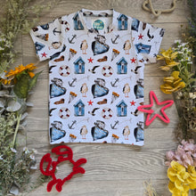 Load image into Gallery viewer, In stock - beach seagulls exclusive jersey - Sunshine and Raebows
