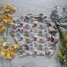 Load image into Gallery viewer, Autumn Declan tee (long and short) - Sunshine and Raebows
