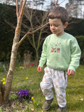 Load image into Gallery viewer, Checks and ginghams Vintage trousers with elastic in band - Sunshine and Raebows
