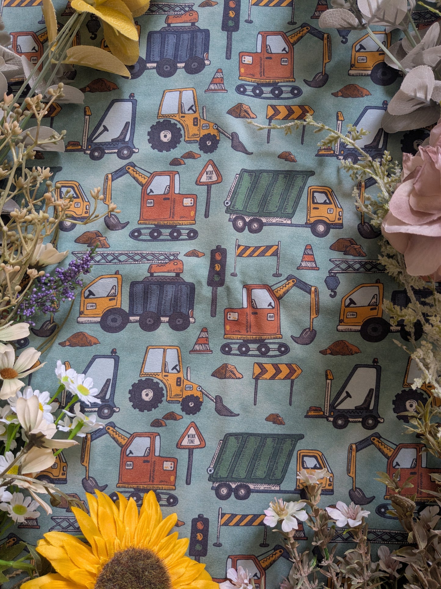 Dig and drive Vintage trousers with elastic in band - Sunshine and Raebows