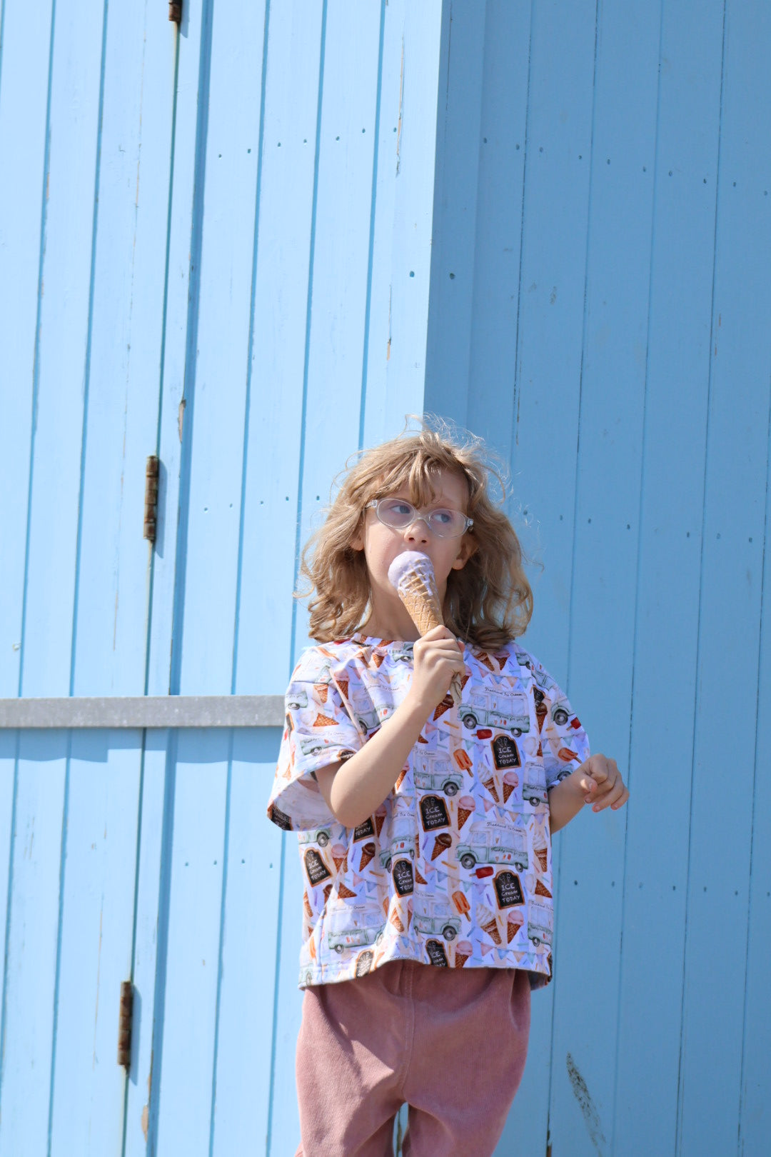 Oversized Ozzie tee - Sunshine and Raebows