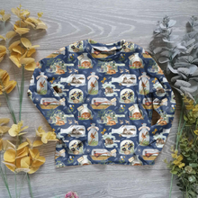 Load image into Gallery viewer, Autumn Declan tee (long and short) - Sunshine and Raebows
