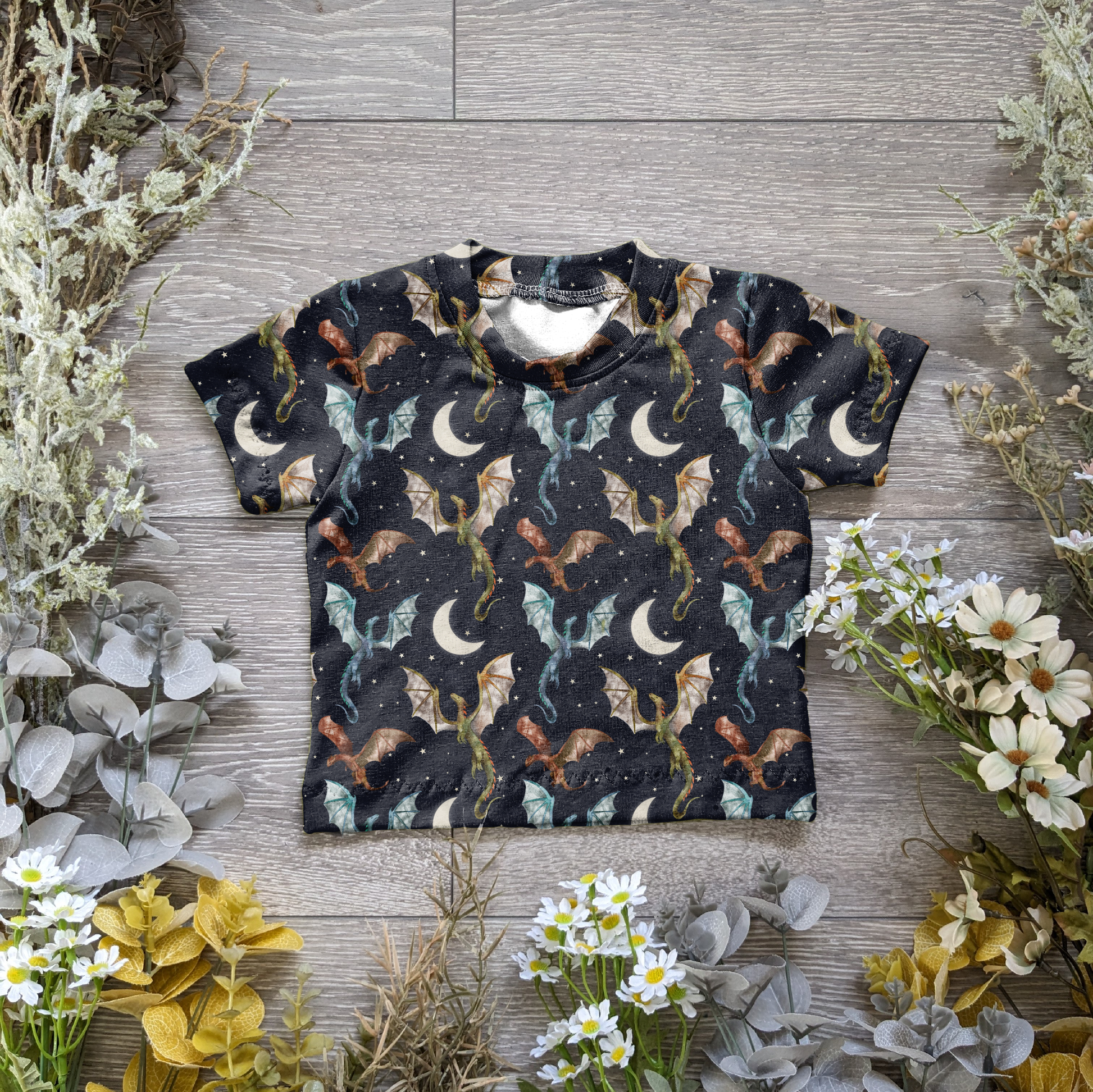 Night flight Declan tee - Sunshine and Raebows