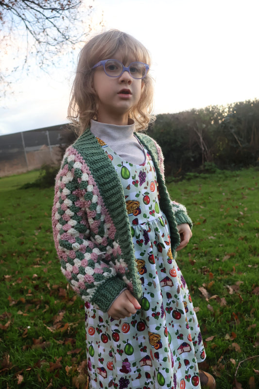 The bug picnic cross back dress