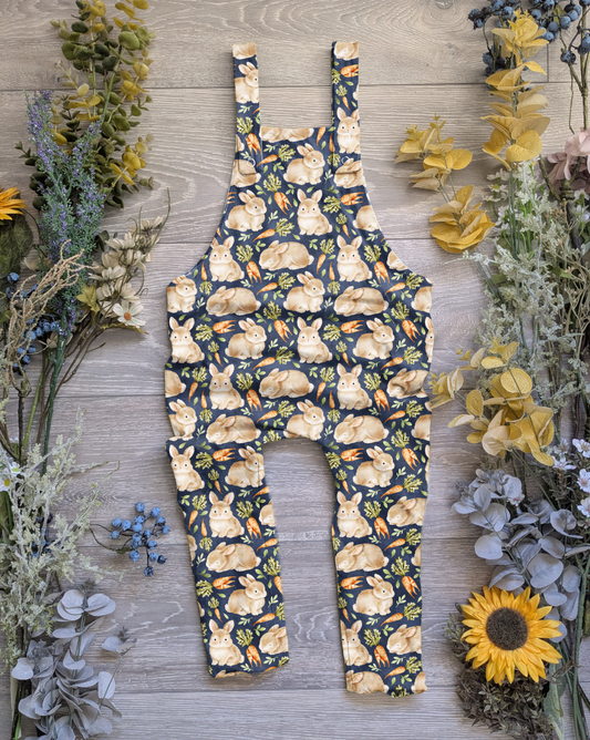 Bunny hop Edith Dungarees - long - Sunshine and Raebows