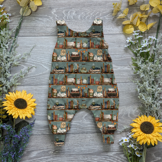 The bookshop cafe charlie romper