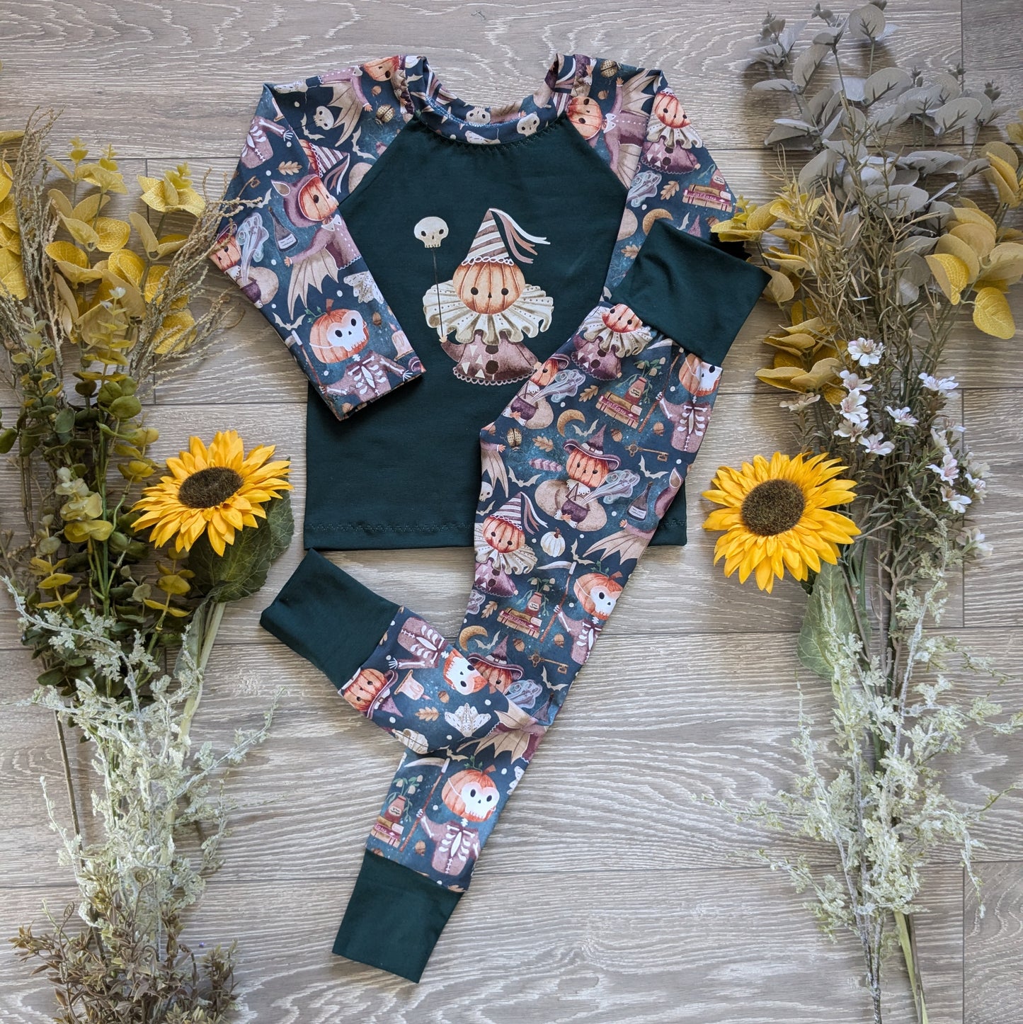 Clowns and skeletons Winnie Leggings - Sunshine and Raebows