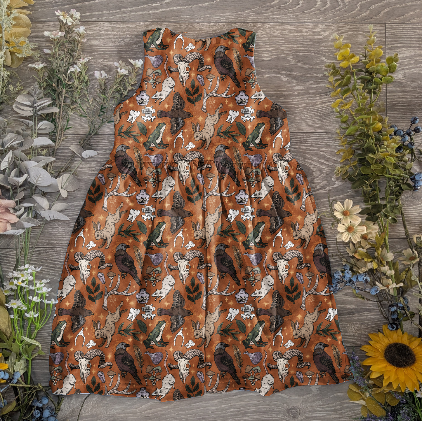 Spellcast pinafore dress