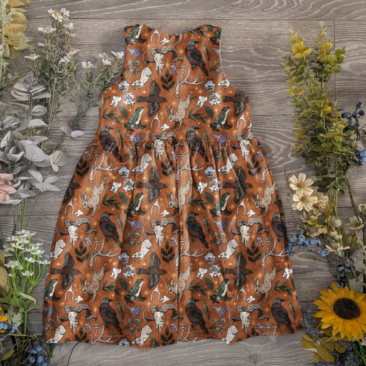 Spellcast pinafore dress