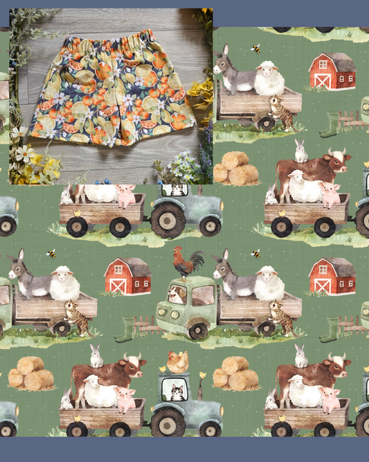 Day at the farm The Barnard Shorts - Sunshine and Raebows