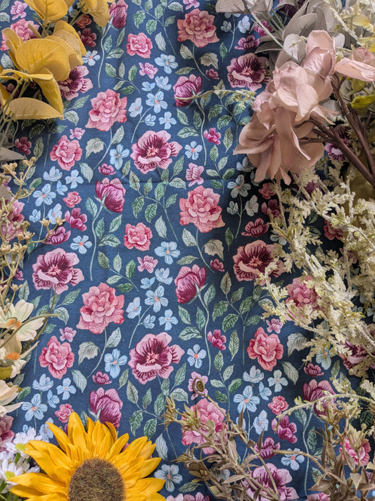 In stock - Marlo floral jersey - Sunshine and Raebows