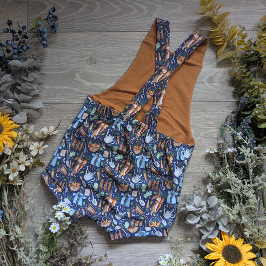 A rabbits adventure Edith Dungarees - short