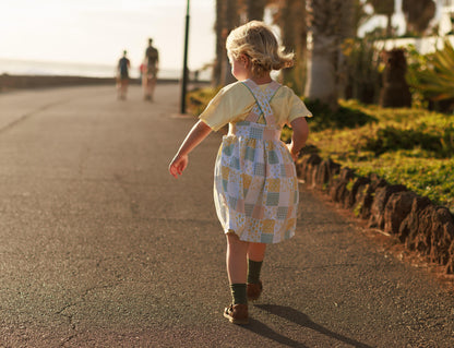 Made to order cross back dress