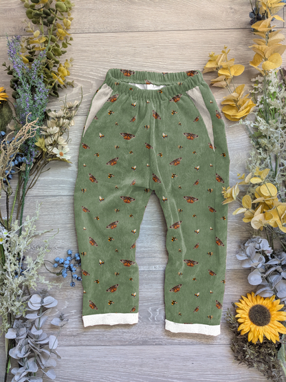 Butterbee Vintage trousers with elastic in band - Sunshine and Raebows