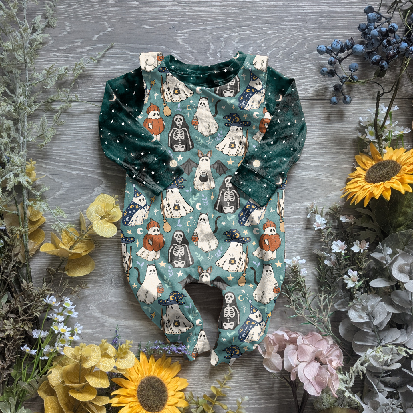 Halloween party charlie romper