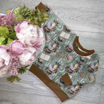 Halloween the Louie Sweater - Sunshine and Raebows