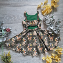 Load image into Gallery viewer, It's your birthday prints The Sora Dress - Sunshine and Raebows
