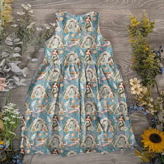 Shellcove pinafore dress - Sunshine and Raebows