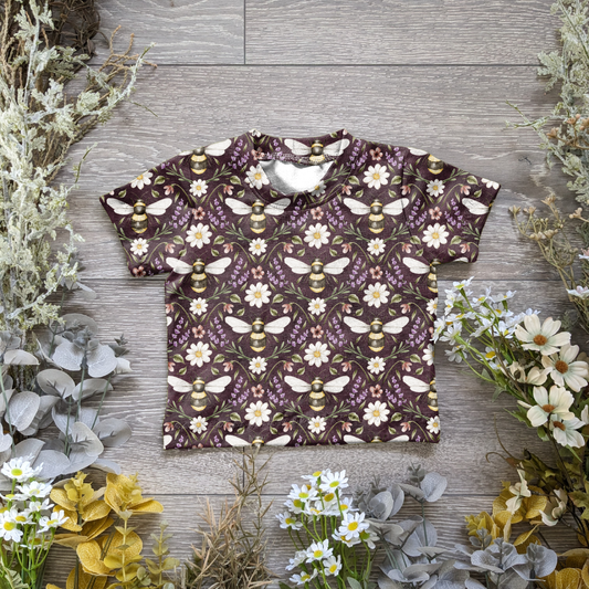 Buzzing around Declan tee - Sunshine and Raebows
