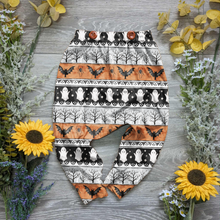 Load image into Gallery viewer, Spook fest Spencer Trousers - Sunshine and Raebows
