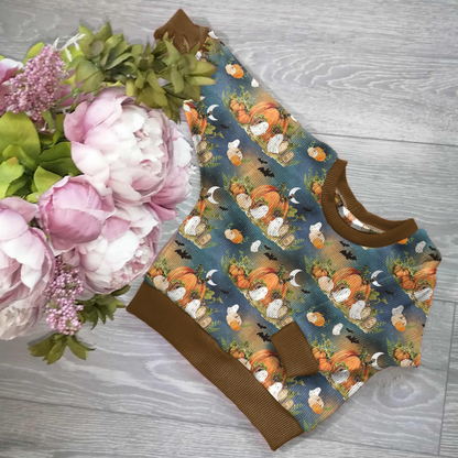 Halloween the Louie Sweater - Sunshine and Raebows