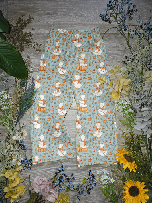 Autumn blue Audrey trouser. - Sunshine and Raebows