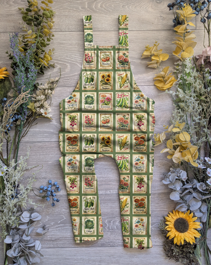 Grow a seedling Edith Dungarees - long - Sunshine and Raebows