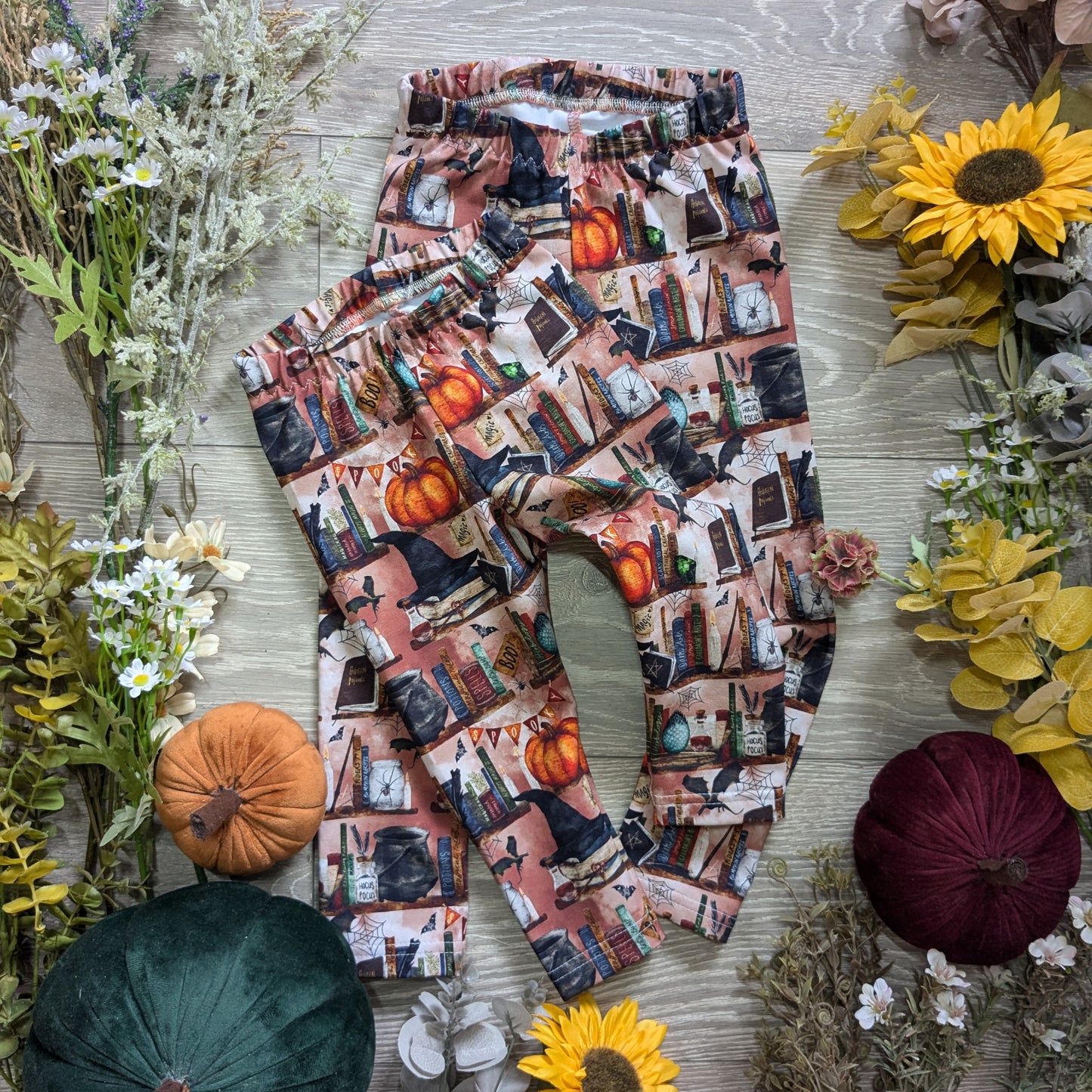 The Spookcase Ellie leggings (elasticated) - Sunshine and Raebows