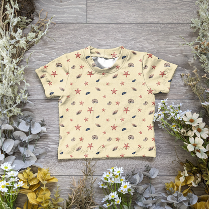 Yellow shells Declan tee