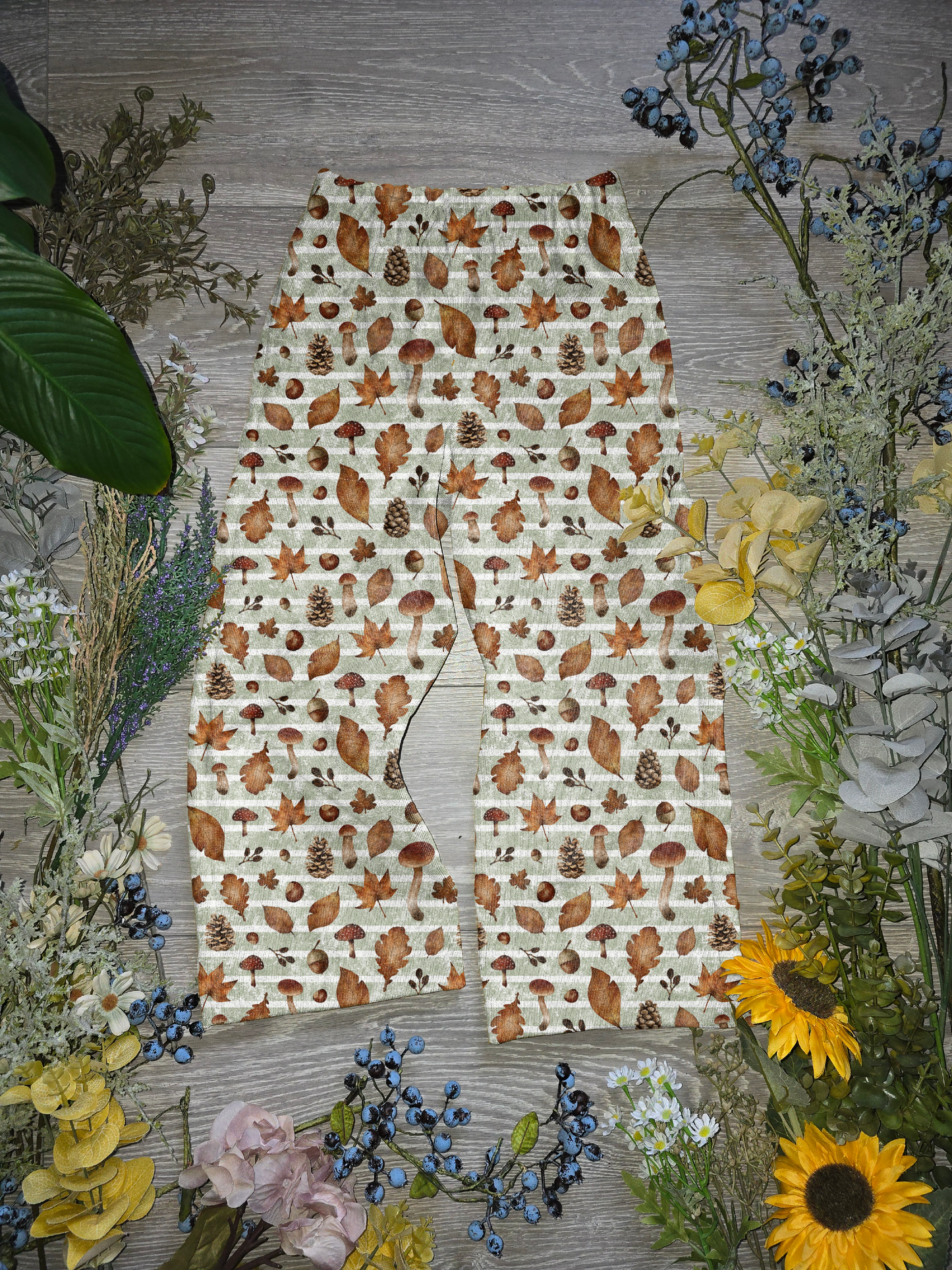 Autumn blue Audrey trouser. - Sunshine and Raebows