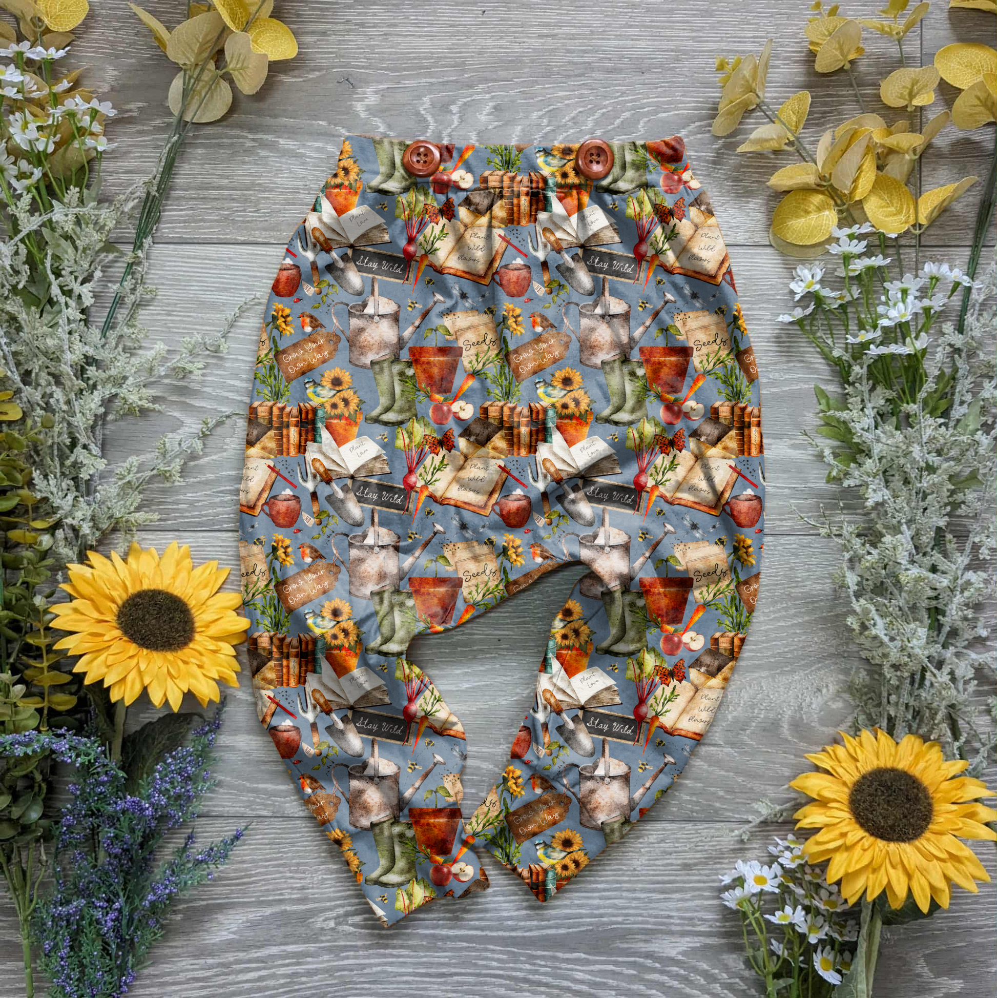 This garden of mine Spencer Trousers - Sunshine and Raebows