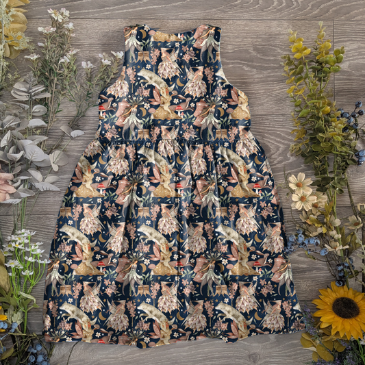 Fairy field pinafore dress - Sunshine and Raebows