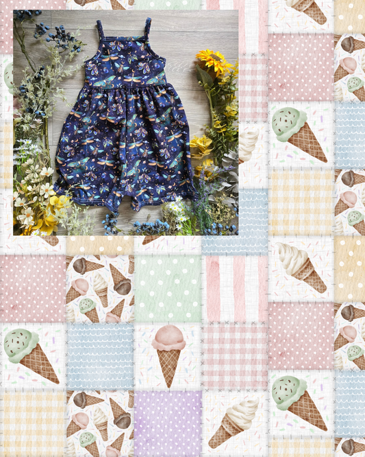 Sweet treat The Nancy playsuit - Sunshine and Raebows