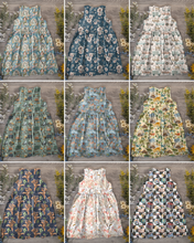 Load image into Gallery viewer, A little bit of everyday prints pinafore dress - Sunshine and Raebows
